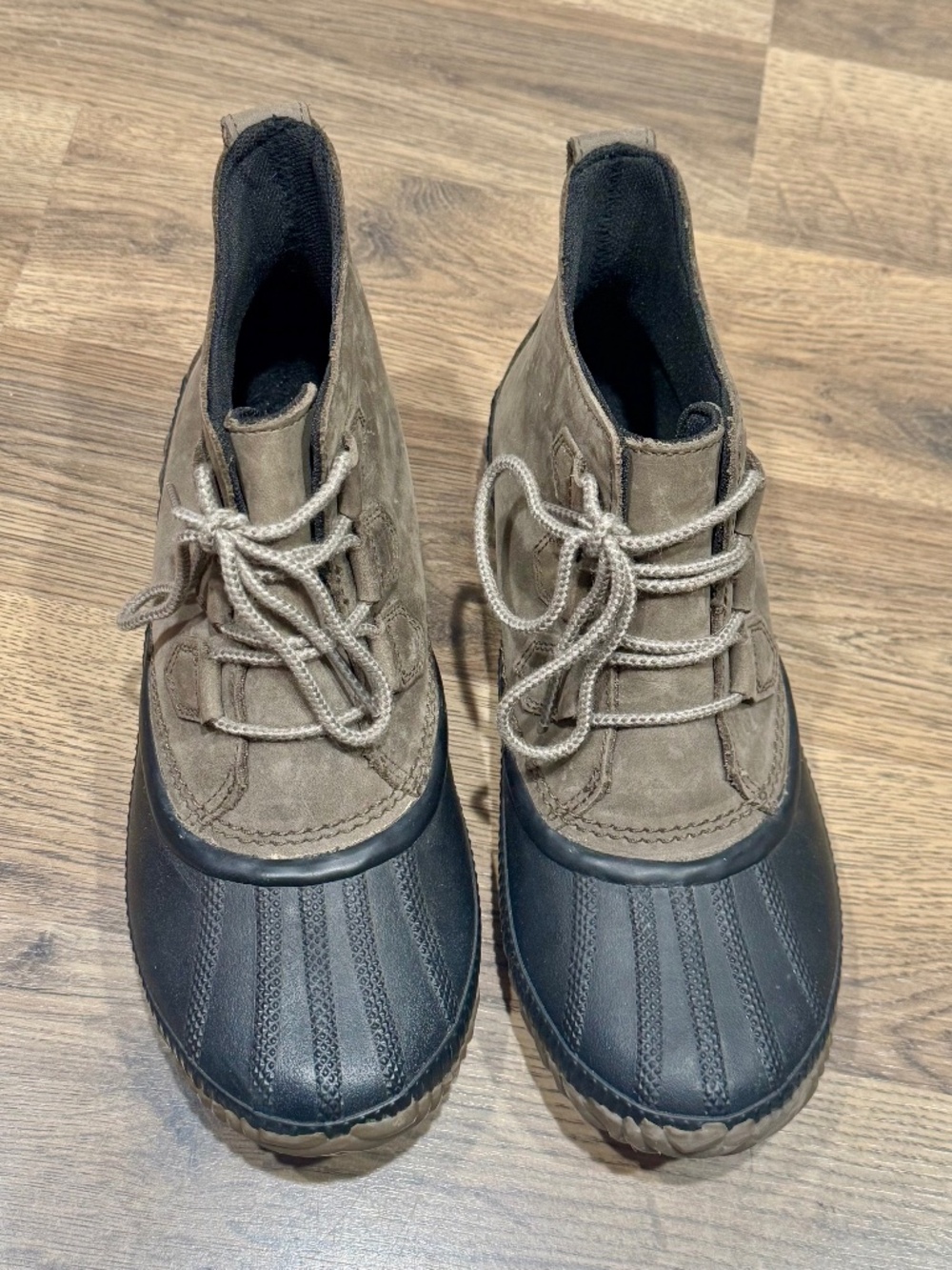 Sorel Out N About Plus Boots Womens Size 8.5 Full Grain Waterproof Ankle Rain